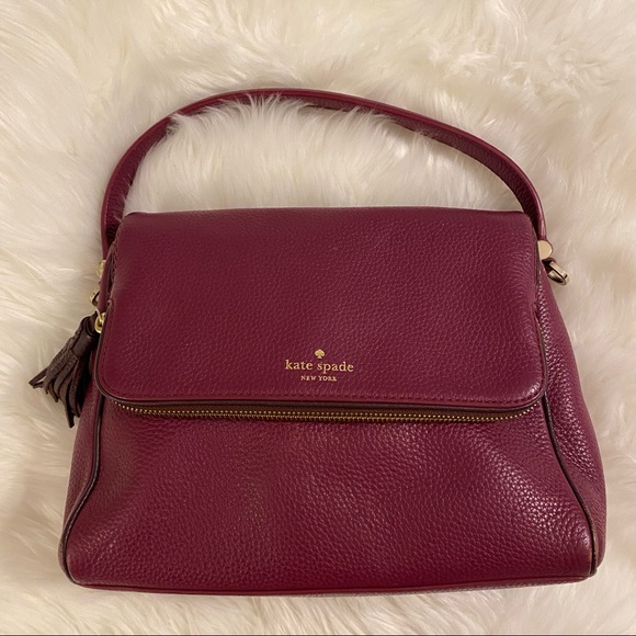 kate spade Handbags - Kate Spade Miri Plum Purple Crossbody Purse